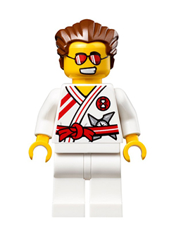 LEGO Minifigure-Griffin Turner-Ninjago-NJO116-Creative Brick Builders